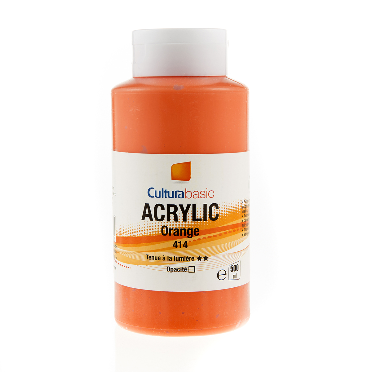 Acrylic 500ml - Orange - Monali
