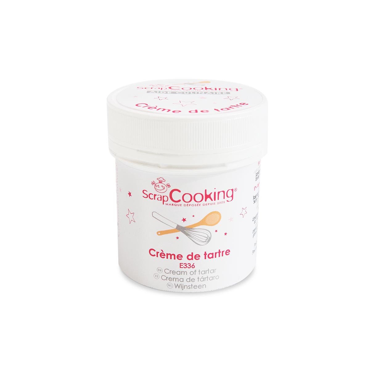 Pot de crème de tartre 50g - Scrapcooking