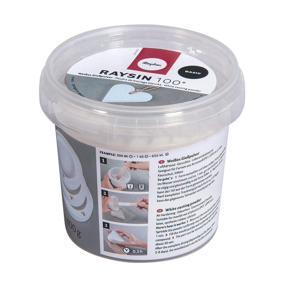 POUDRE RAYSIN 100 400G PLATRE