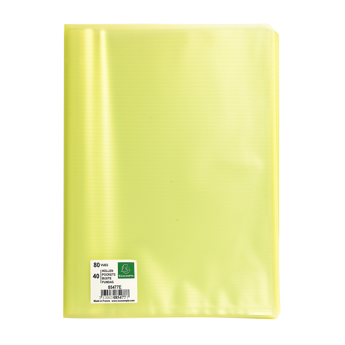 Protège-documents - Linicolor - 21x29,7 cm - 80 vues