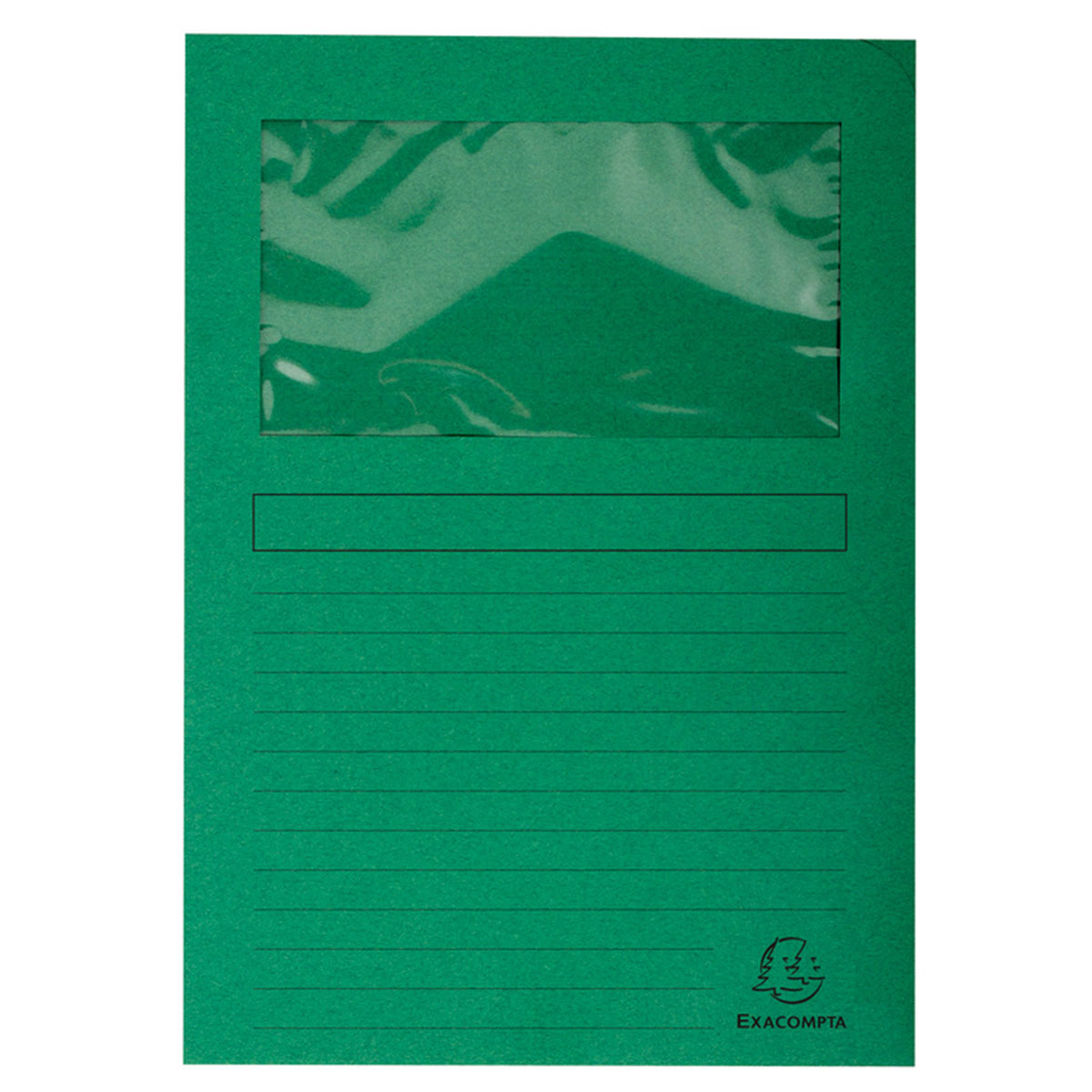 Paquet de 25 Chemises à Fenêtre Forever - Vert Clair - Exacompta