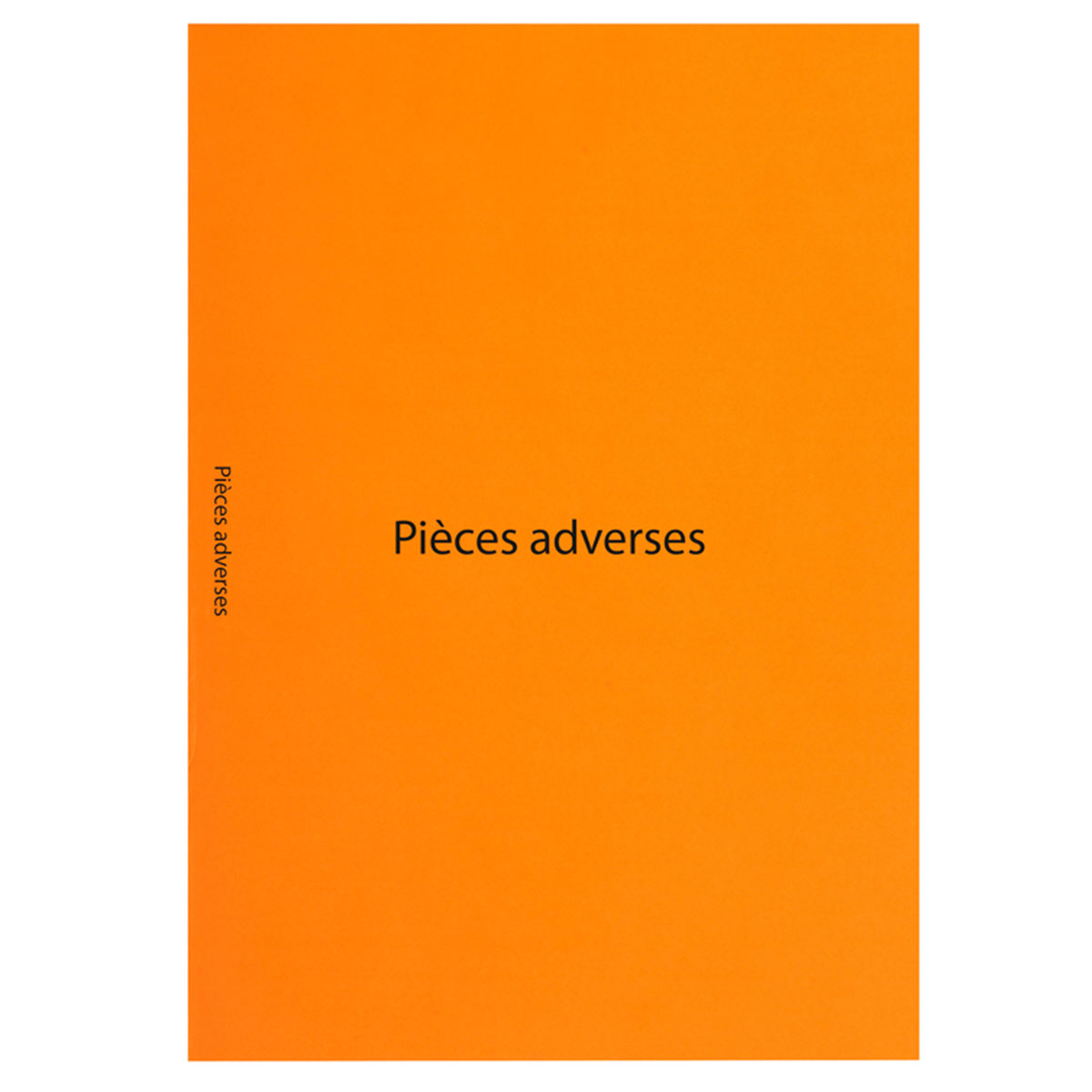 40 sous chemises - Pièces Adverses - Orange - Exacompta