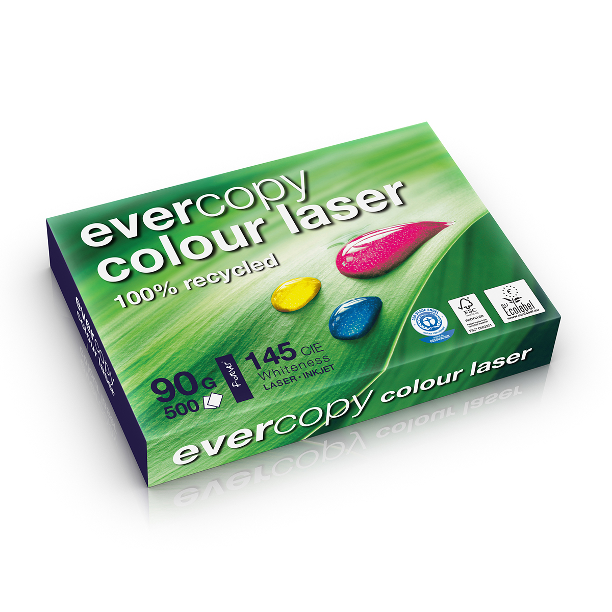 Ramette 500 feuilles - Every Colour laser - A4 - 90 gr - blanc