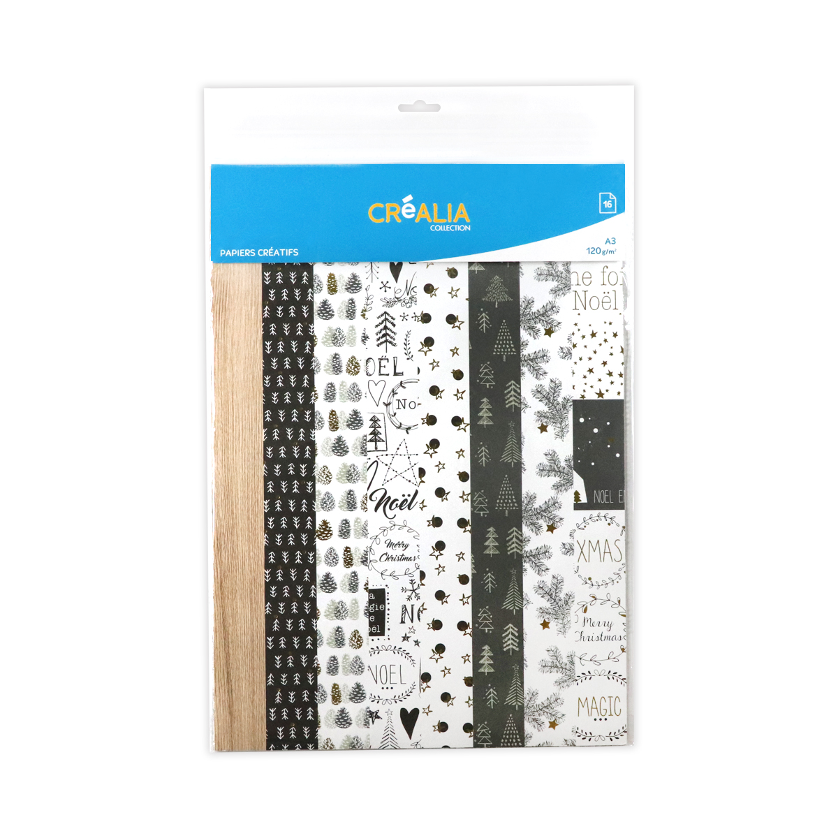 Ramette 16 feuilles A3 - Noël Hygge