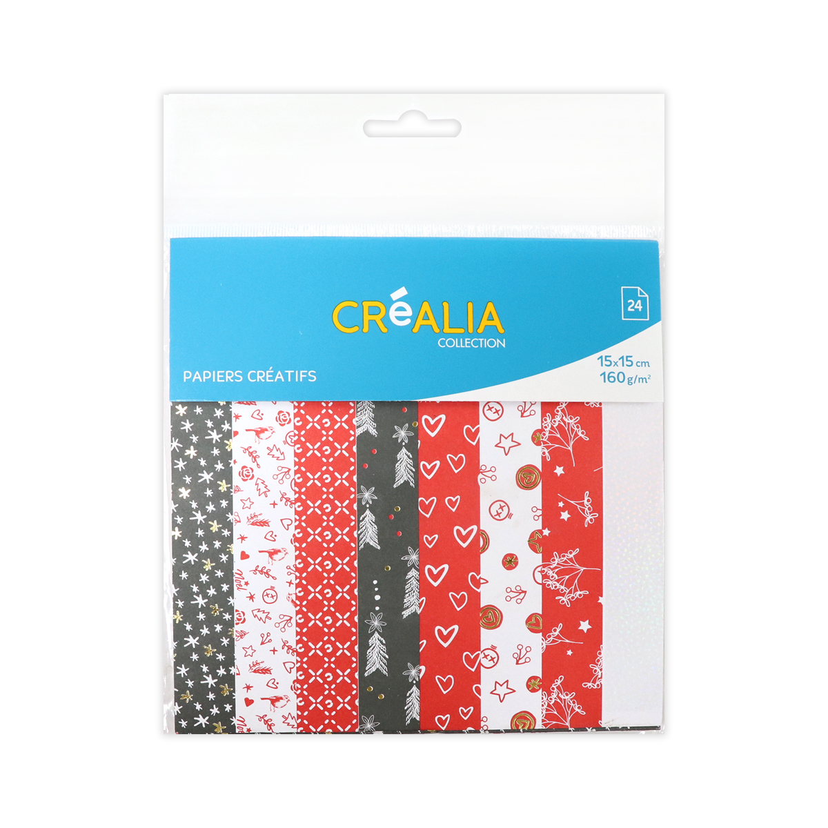 Ramette 24 feuilles - 15 x 15 cm - Cosy Vintage