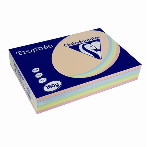 Ramette 250 feuilles - 21x29,7 cm - couleurs pastel