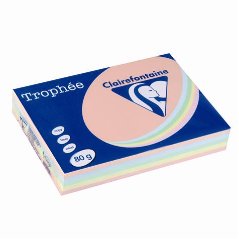 Ramette 500 feuilles - 21x29,7 cm - couleurs pastel