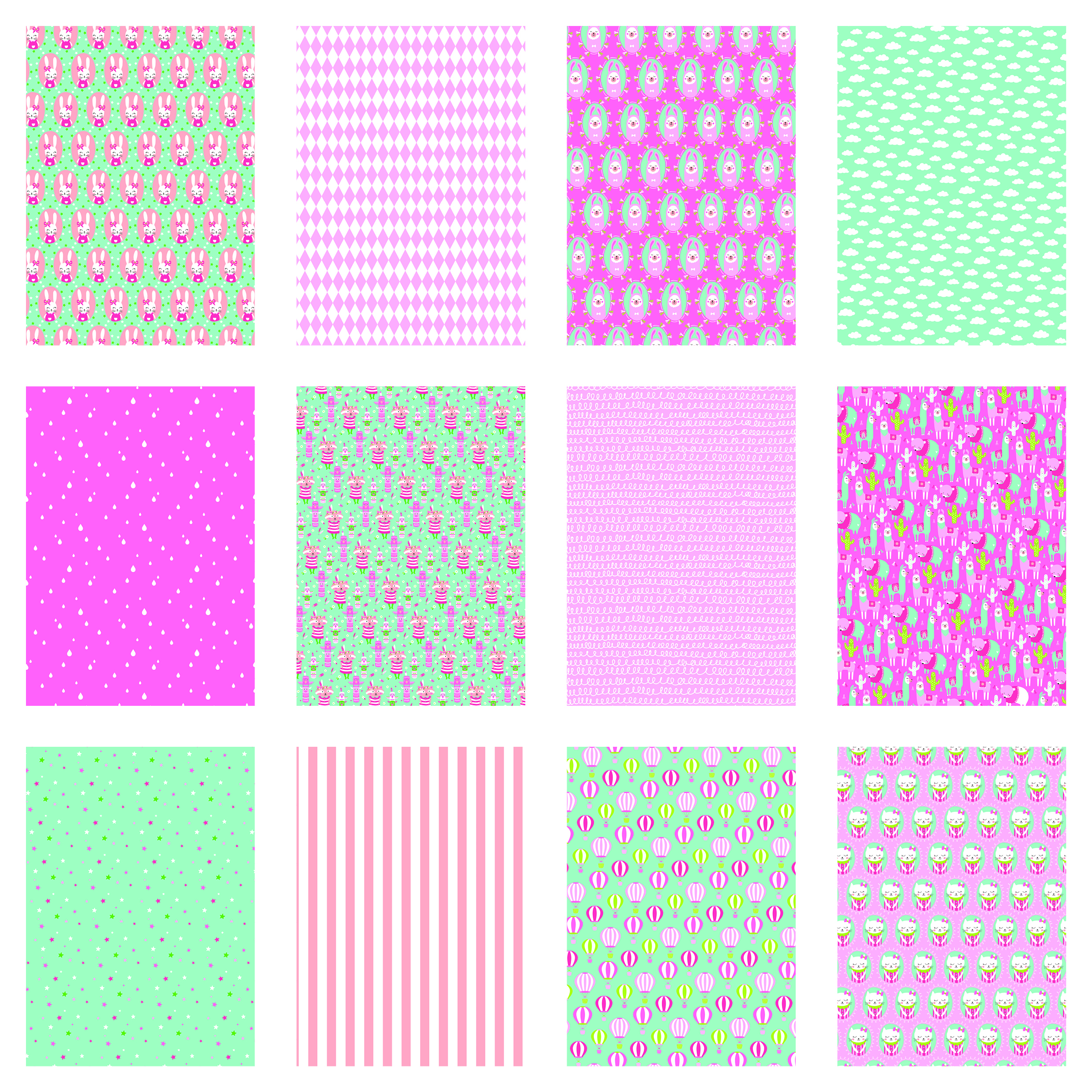 48 feuilles A4 imprimées Joséphine