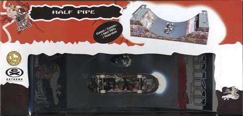 Rampe half pipe + 1 finger