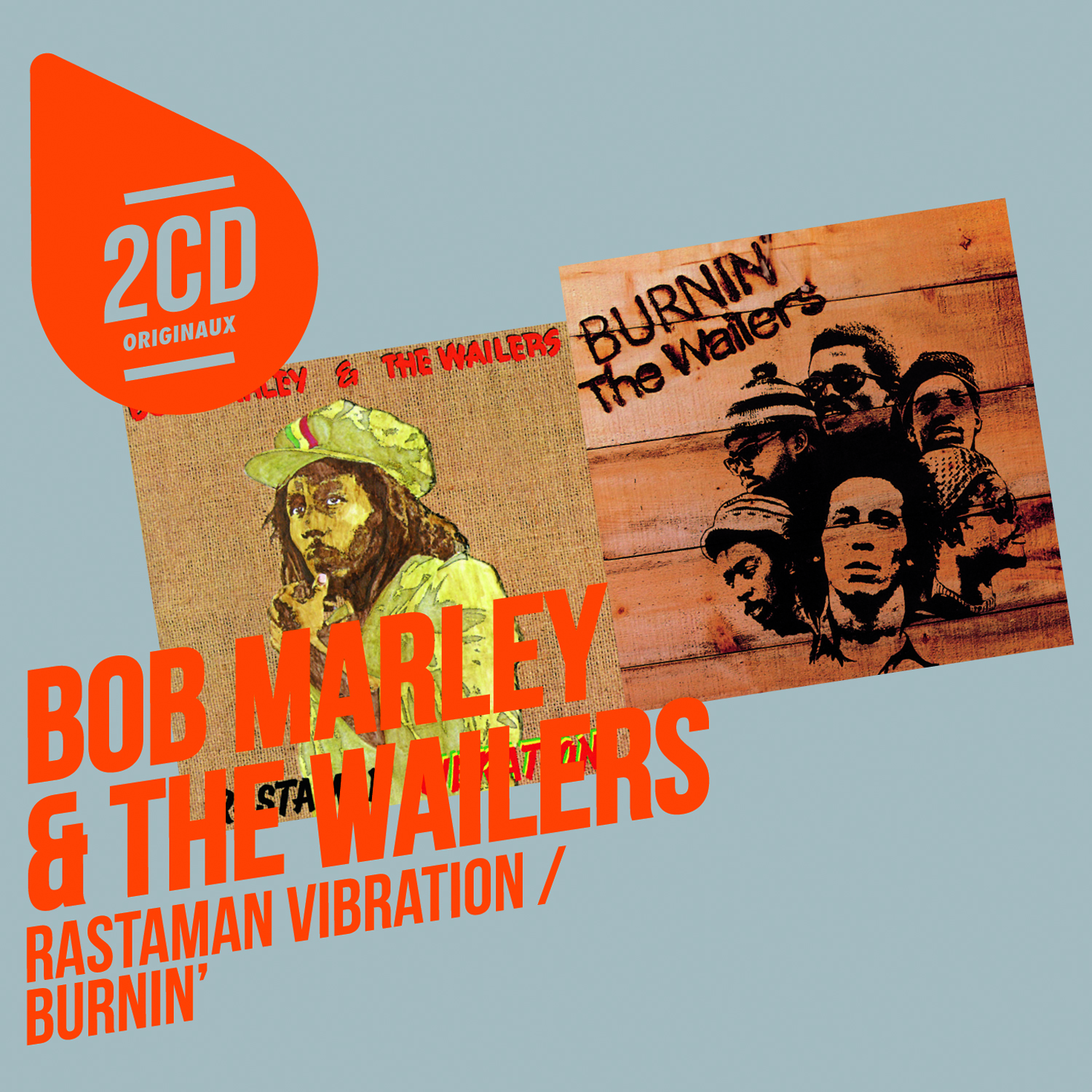 Coffret 2 CD - Bob Marley & The Wailers - Rastaman Vibration/Burnin'