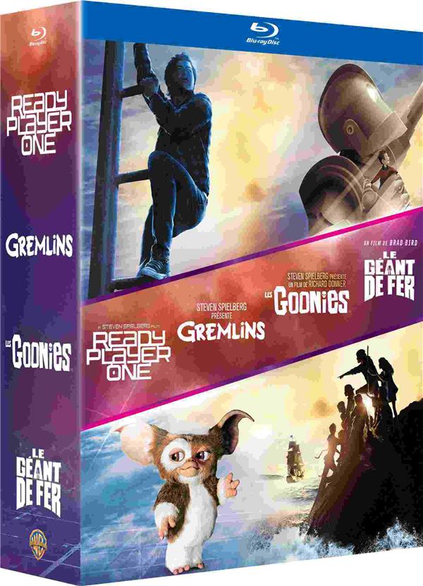 Coffret 4 films : Ready Player One - Les Goonies - Gremlins - Le Géant de fer