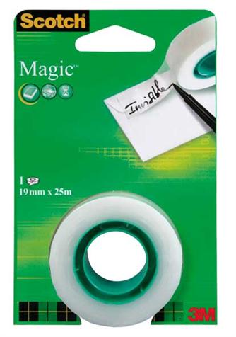 Ruban Scotch® Magic™ 19 mm x 25 m - 1 rouleau recharge