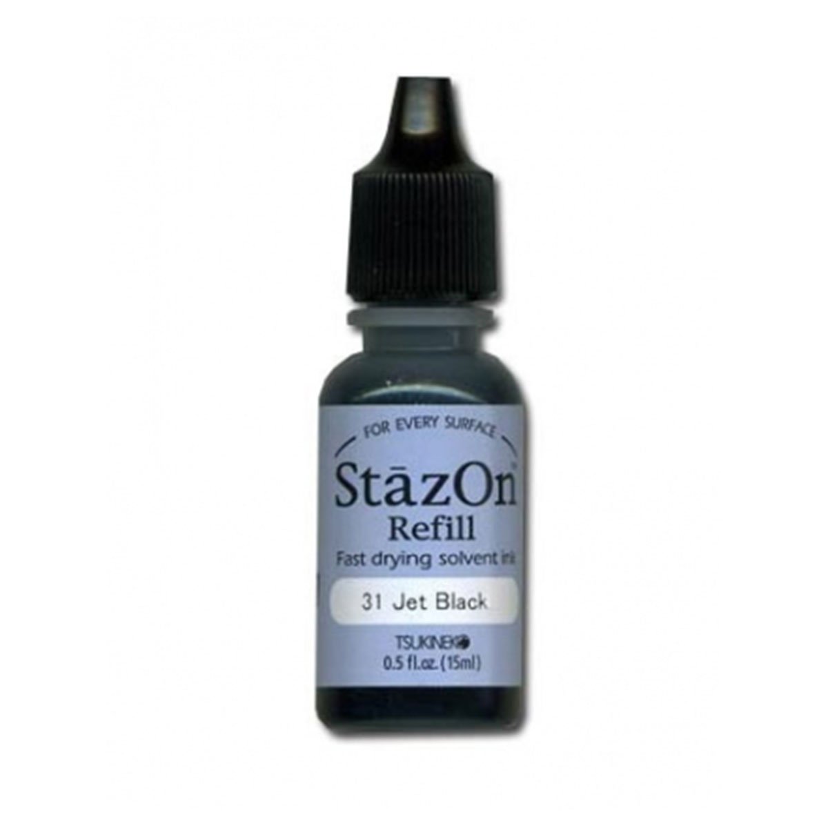Recharge encre StazOn 15 ml - Jet black