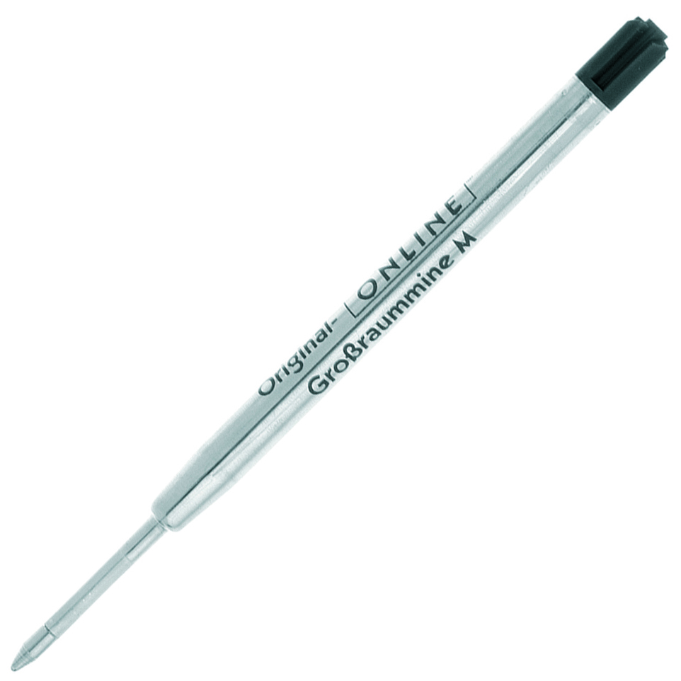 Recharge stylo bille grande capacité - noir - Online