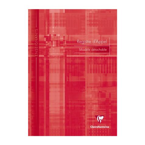 Registre d'appel journalier - 21x29,7 cm - 28 pages