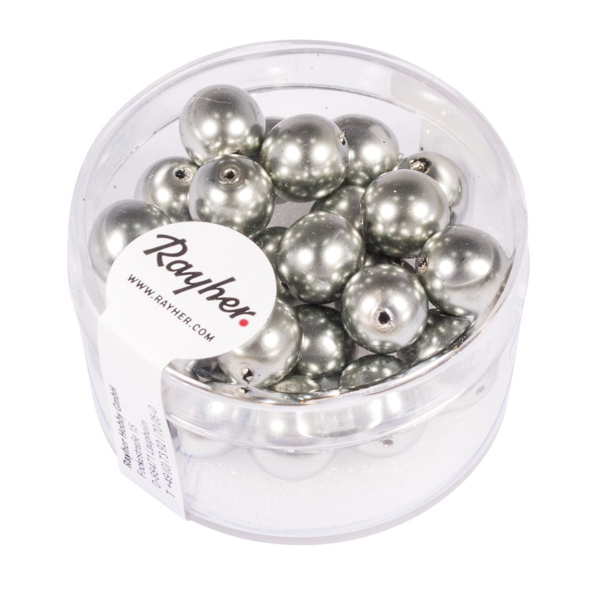 Perles Renaissance argent ancien 8 mm x perles