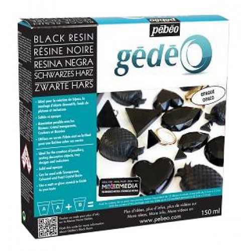 Résine noire Gédéo- 150 ml - Pébéo