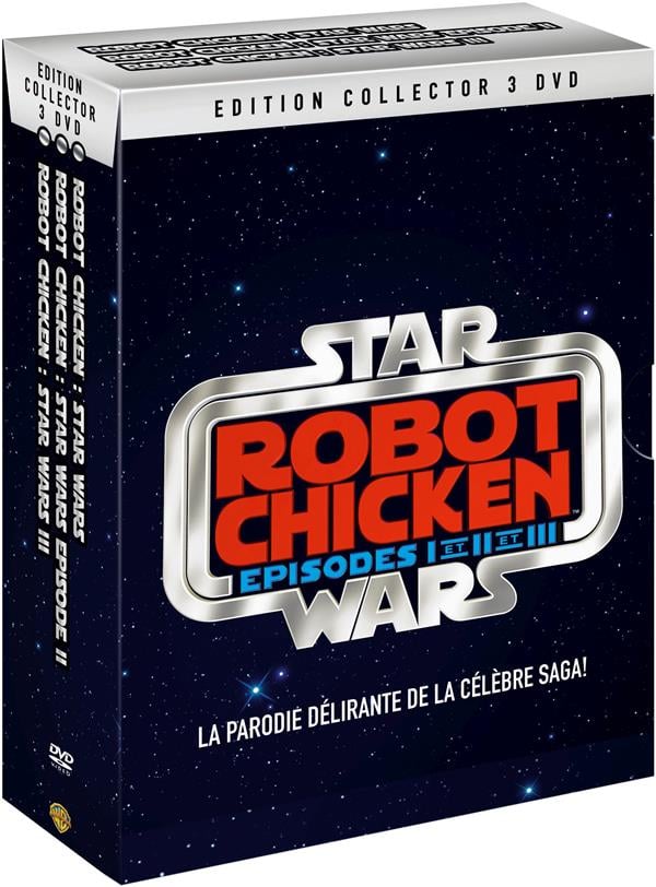 Coffret Robot Chicken - Star wars episode I-II-III