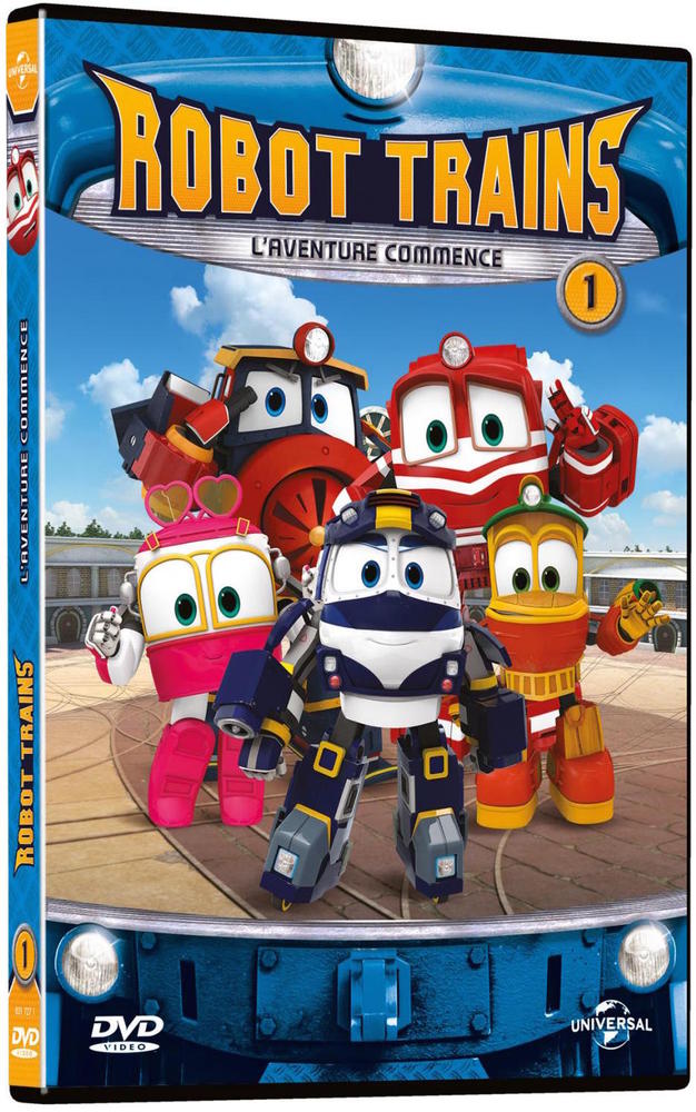 Robot Trains - 1 - L'Aventure commence