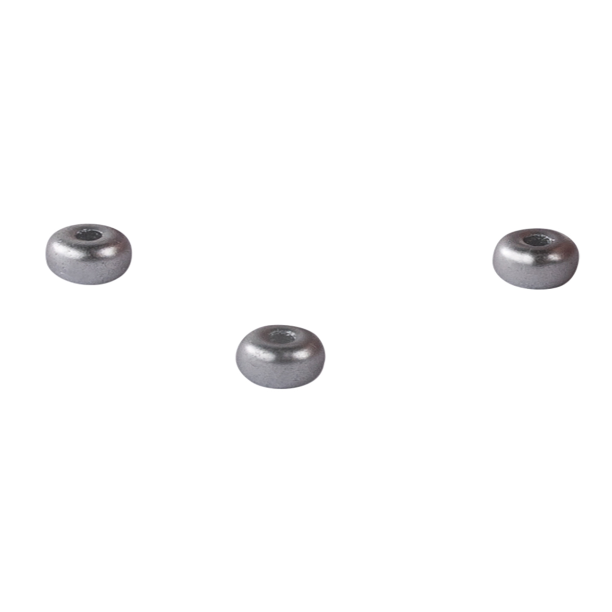 Perles de rocailles argent 4 mm