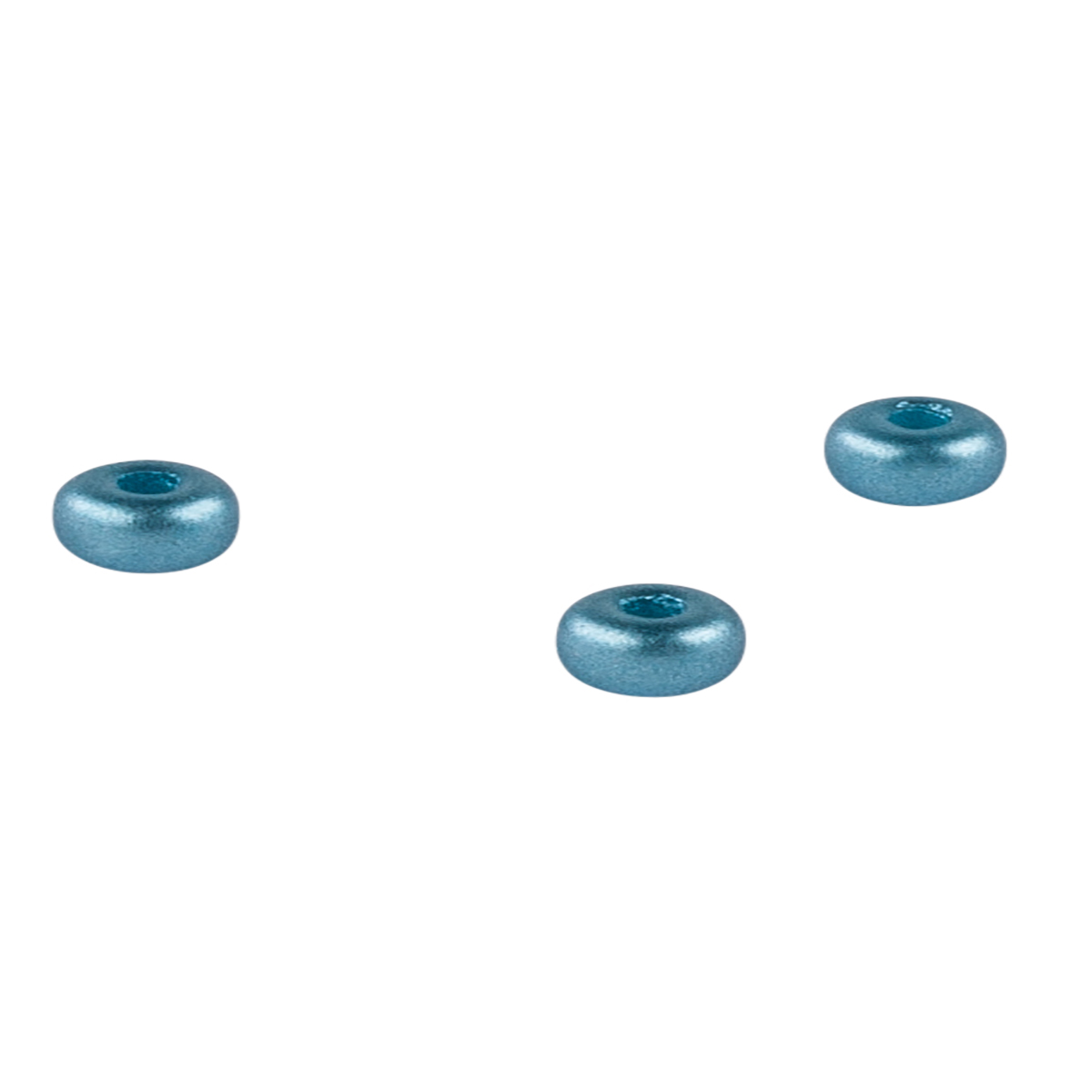 Perles de rocailles vert lagon 4 mm