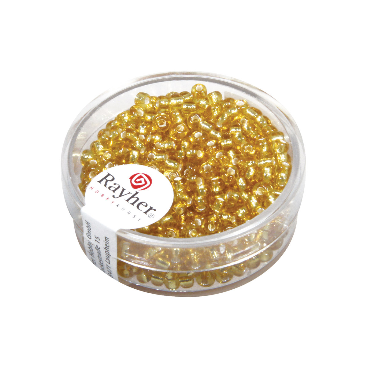 Perles de rocaille - 2.6 mm - or