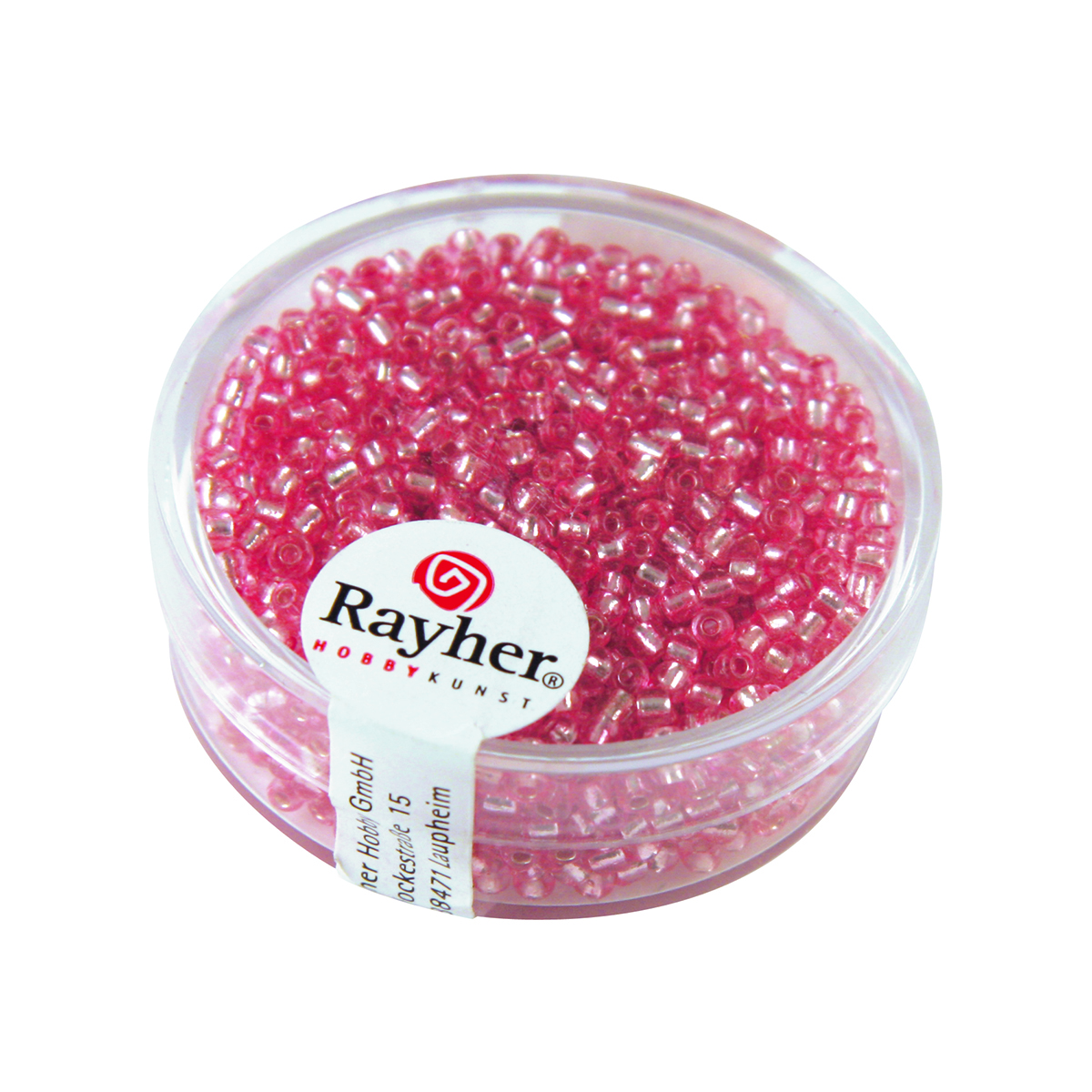 Perles de rocaille - 2 mm - rose
