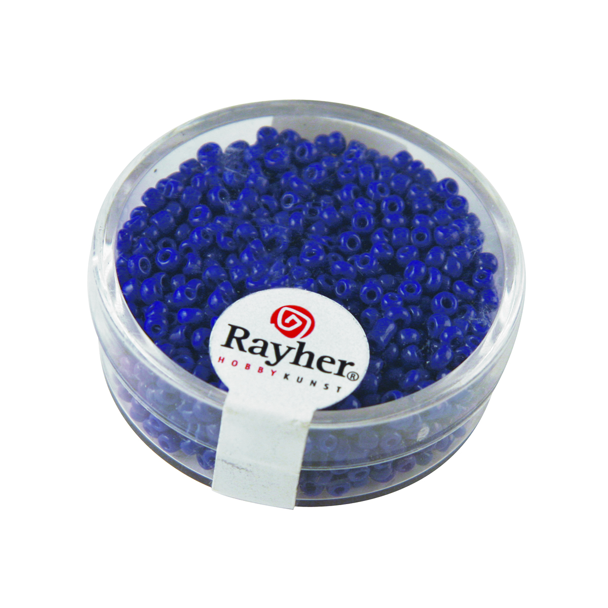 Perles de rocaille opaques - 2 mm - bleu foncé