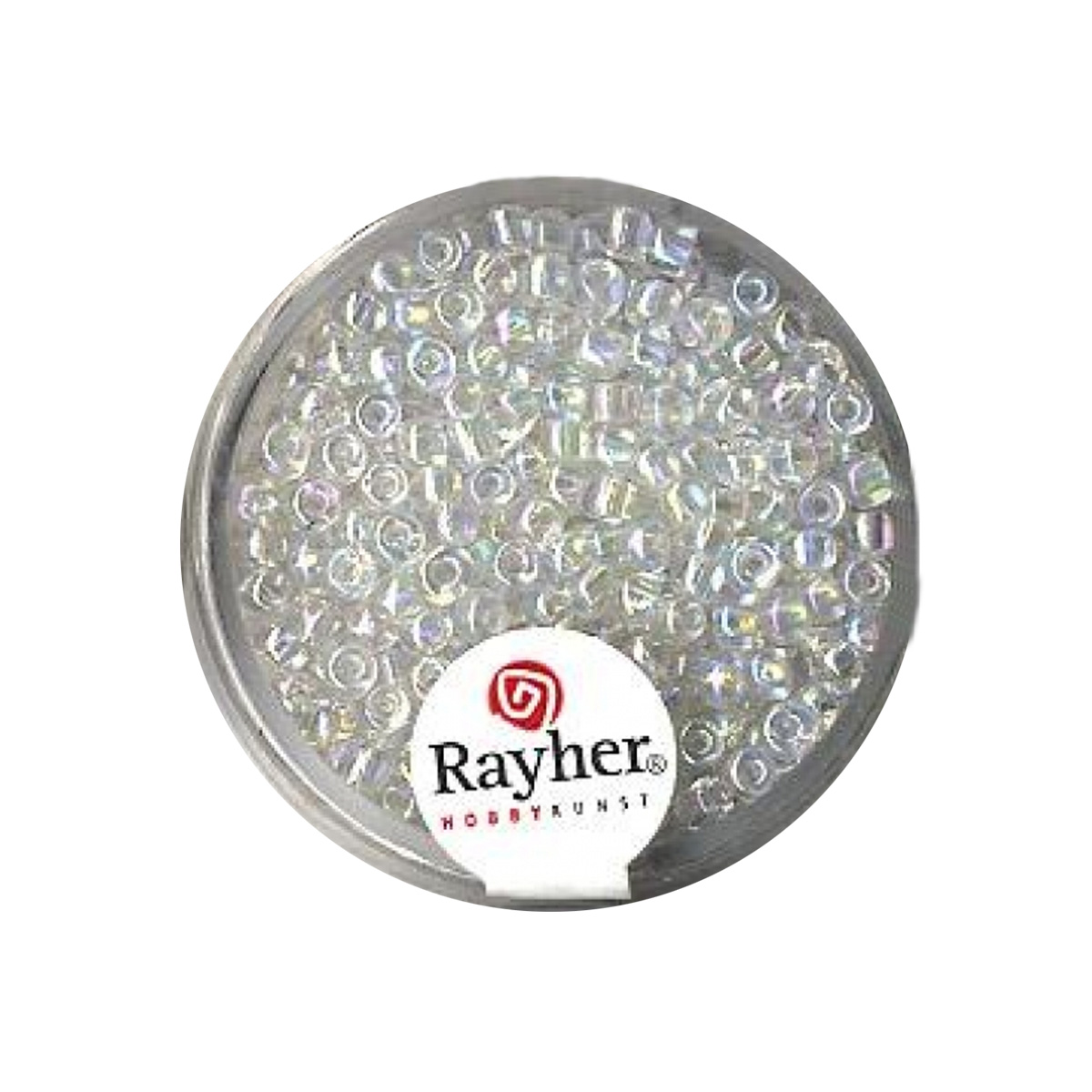 Perles de rocaille transparentes et lustrées - 2,6 mm