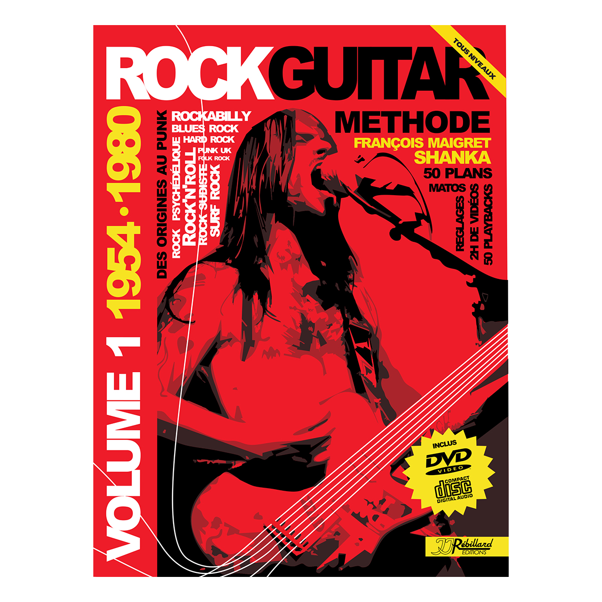 Rock guitar volume 1 - CD et DVD