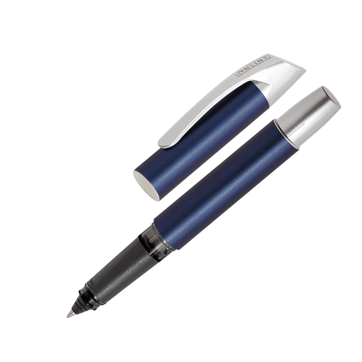 Stylo roller à cartouche - Campus - Metal blue