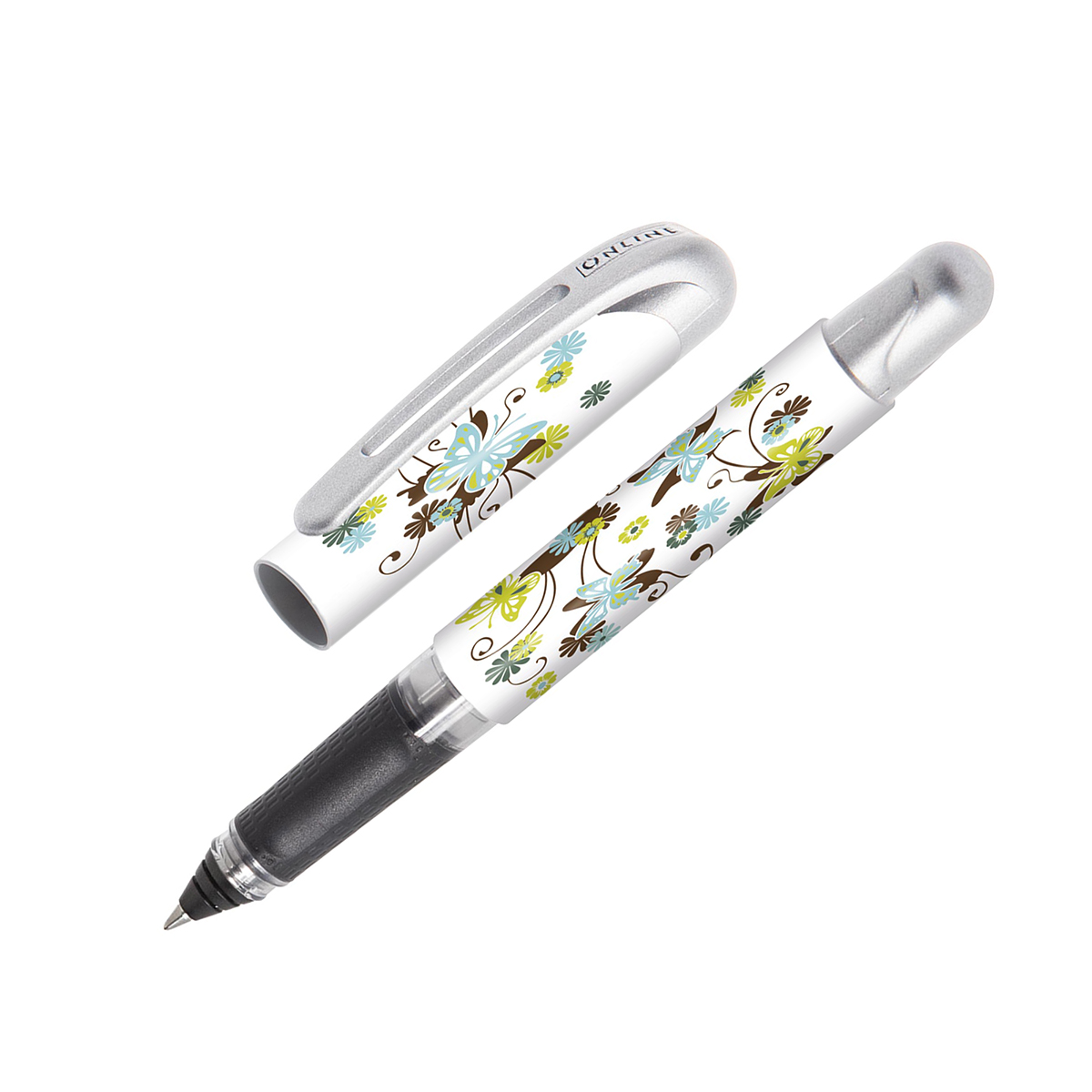 Stylo roller à cartouche - Collège - Mint Papillon