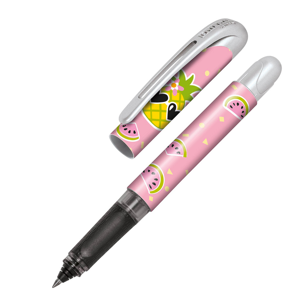 Stylo roller à cartouche - Collège - Pineapple