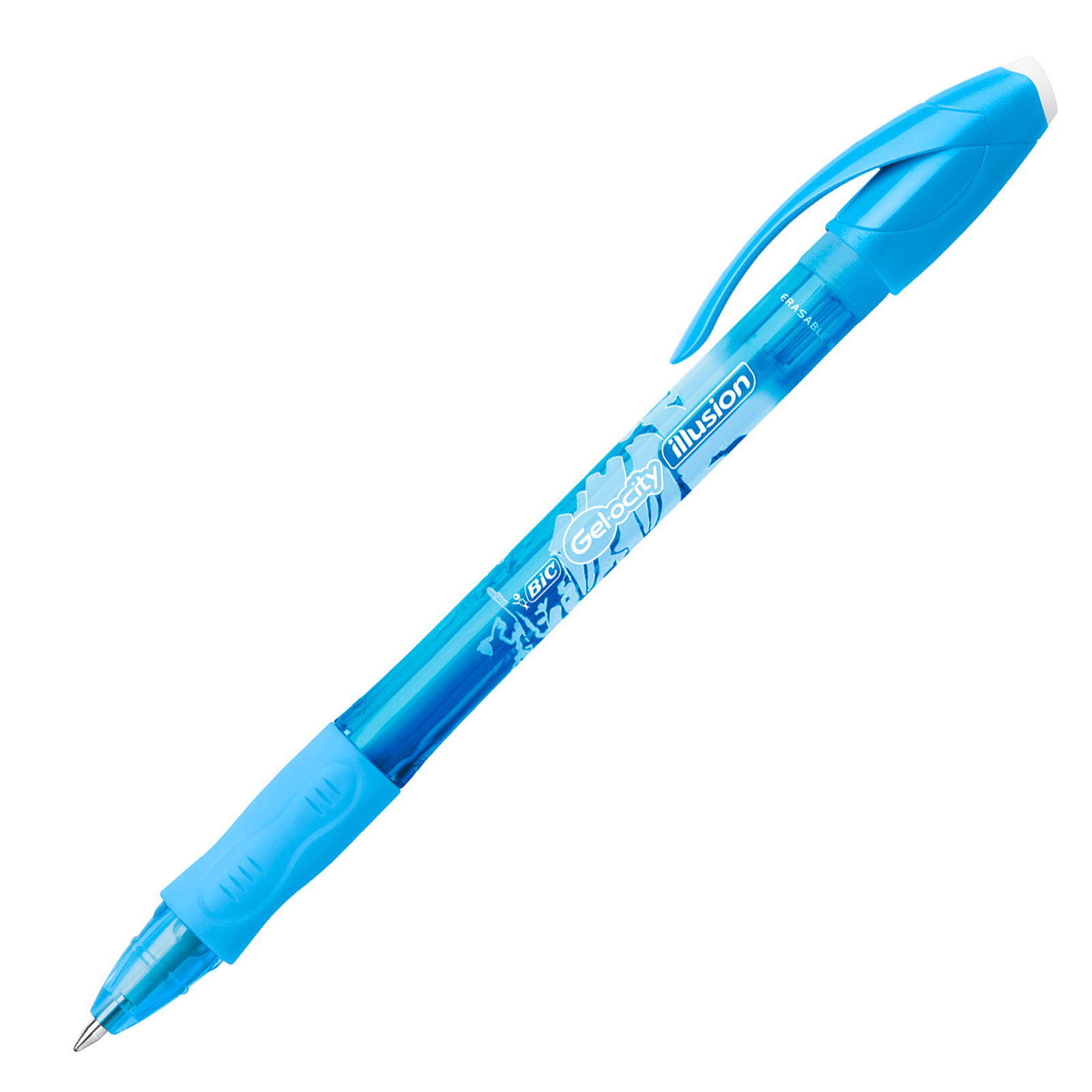 BIC Gel-ocity Illusion Stylos Gel Effaçables - Turquoise