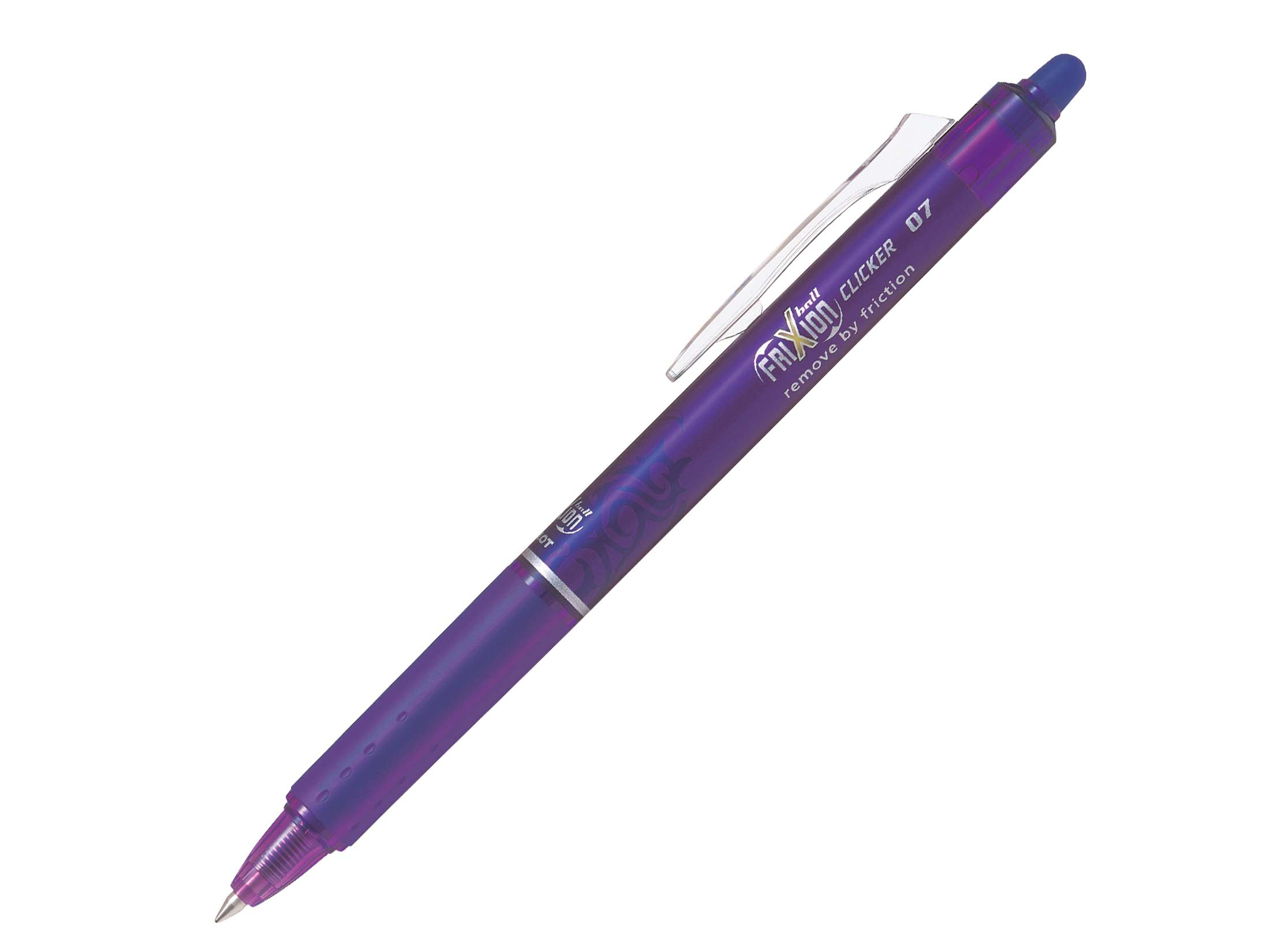 Stylo roller effaçable - Frixion Clicker - rétractable - pointe moyenne - Violet