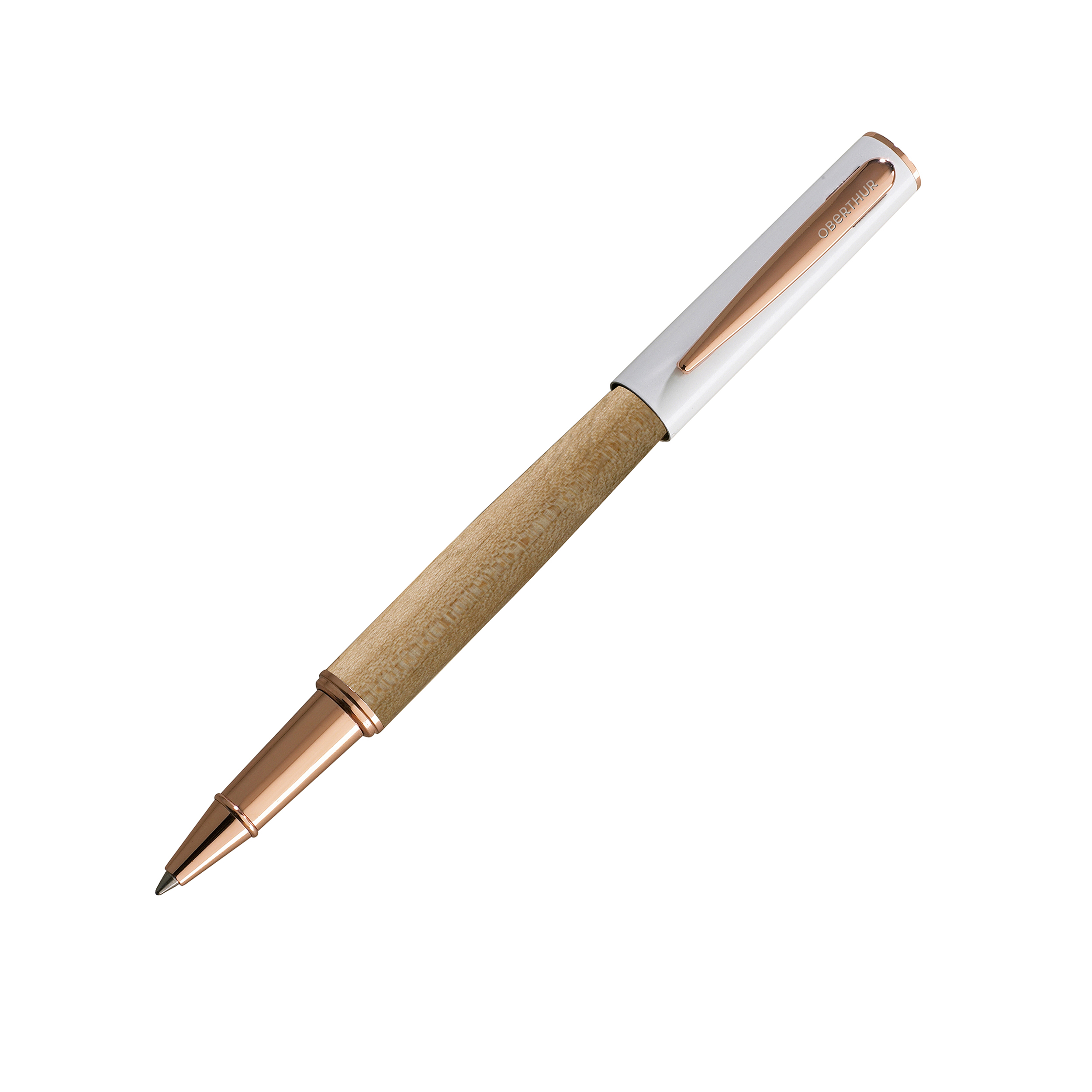 Stylo roller Oberthur Stockholm - blanc