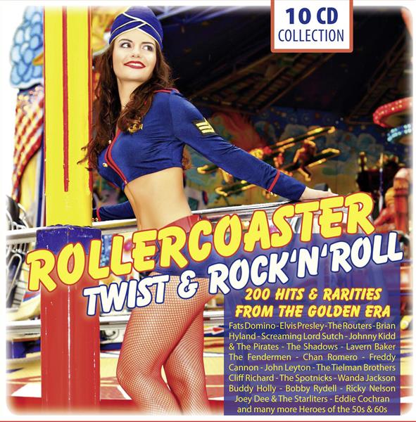 ROLLERCOASTER - TWIST & ROCK 'N' ROLL - 200 HITS & RARITIES