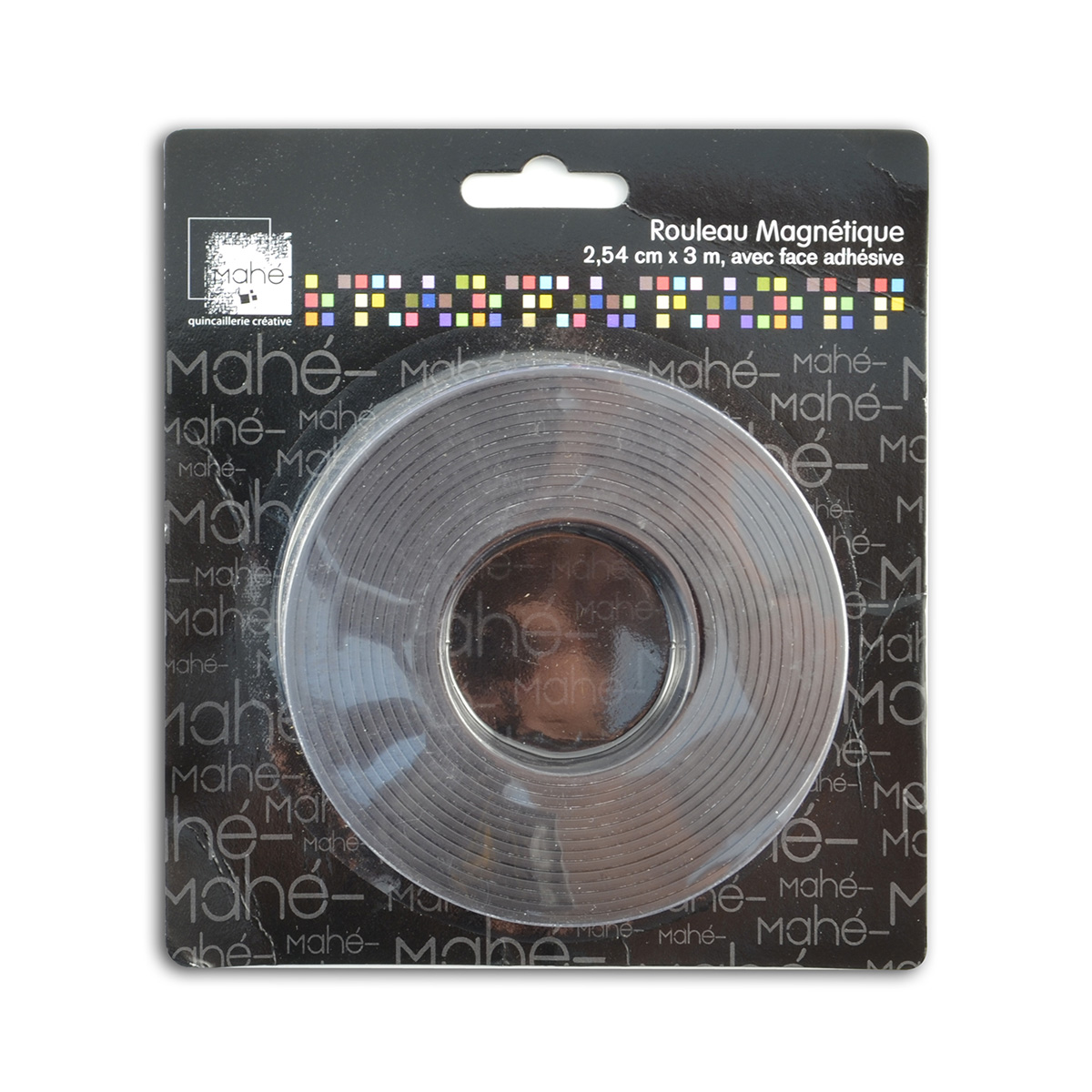 Rouleau adhésif magnétique
