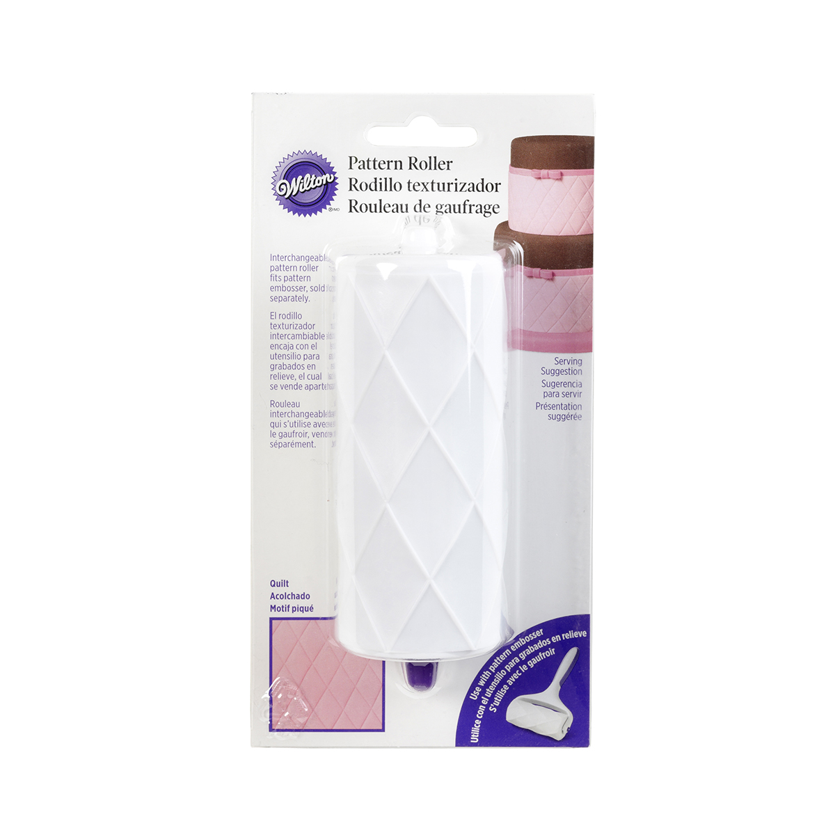 Rouleau à texture - matelassé - Wilton