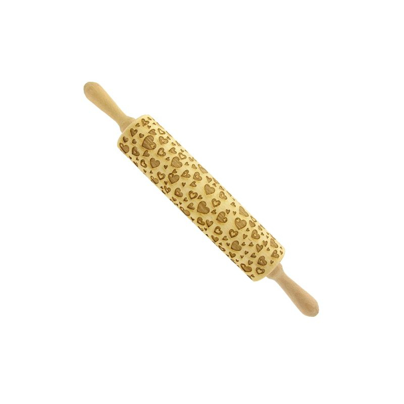 Rouleau empreinte - Cœurs - Cerf Dellier