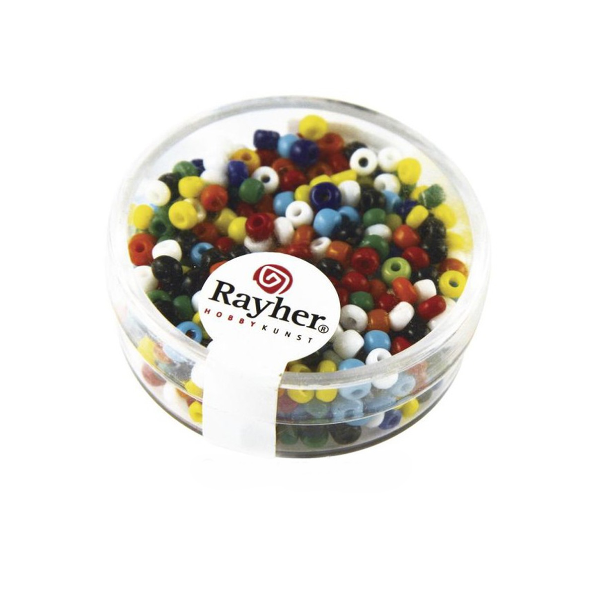 Perles de rocaille opaques - 2.6 mm - multicolore