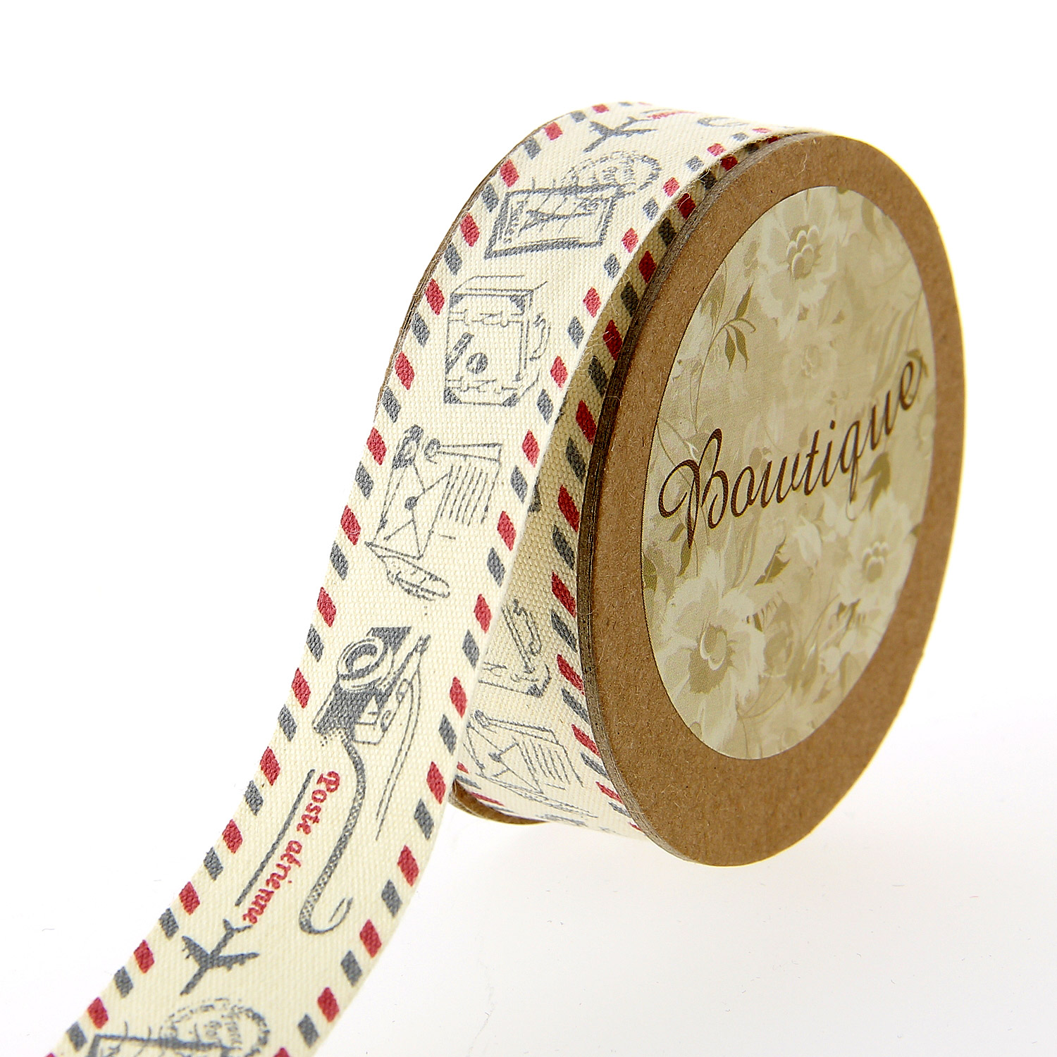 Ruban de Coton 5mx20mm - Timbres Poste - Distrifil