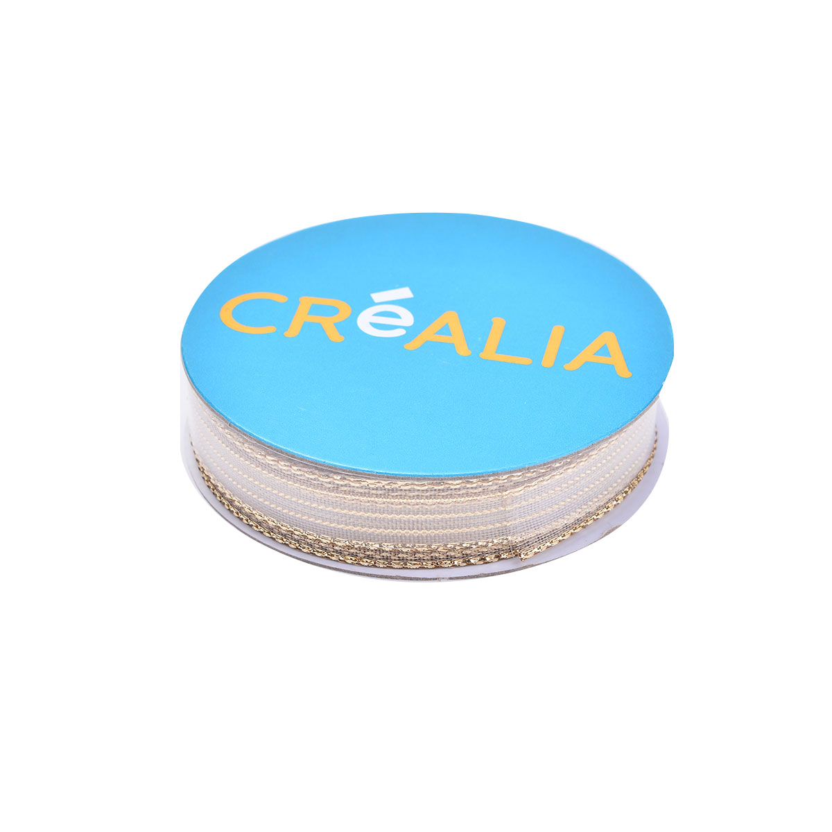 Ruban organza - or 10mx1cm - Cultura Collection