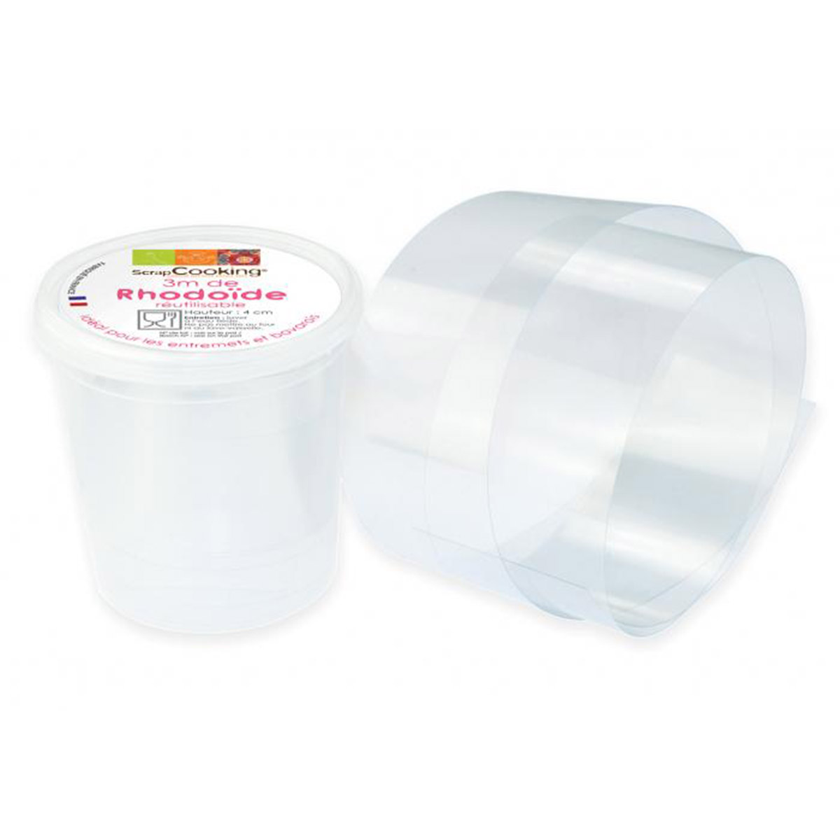 Ruban rhodoïd pour entremets - Scrapcooking 