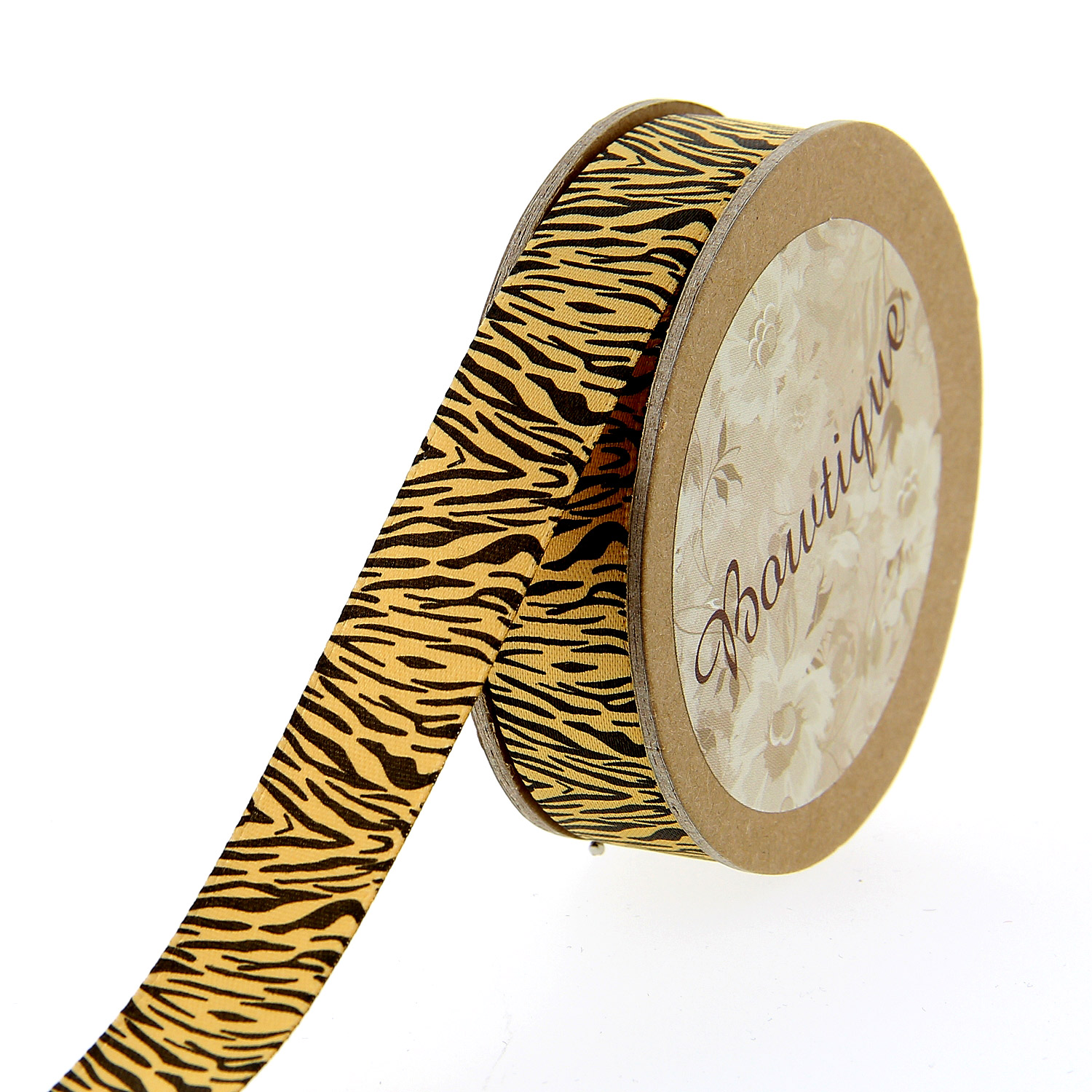 Ruban de Satin 5mx15mm - Panthères - Distrifil