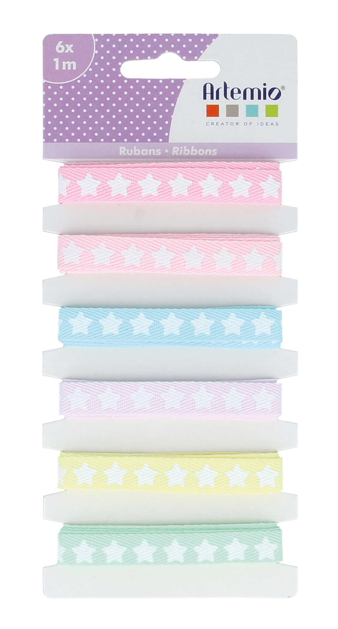 6 Rubans - Rainbow - Artémio