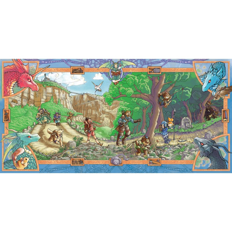 Ryuutama - Ecran de jeu et traversées