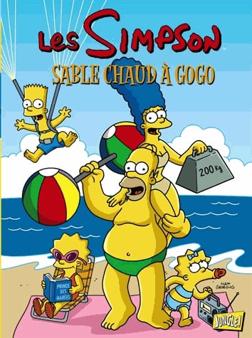 Les Simpson Tome 21 - Sable chaud à gogo