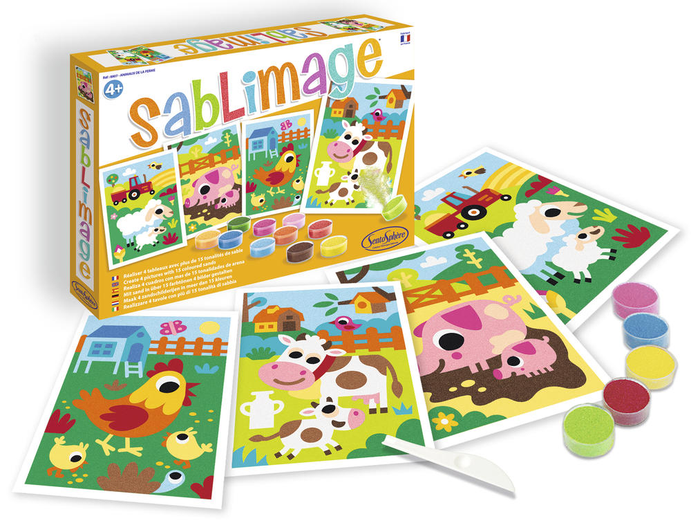 SABLIMAGE Animaux de la ferme