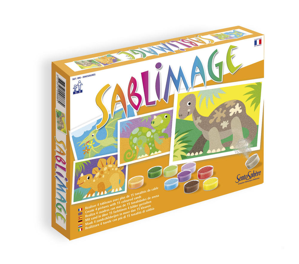 Kit créatif Sablimage - Dinosaures